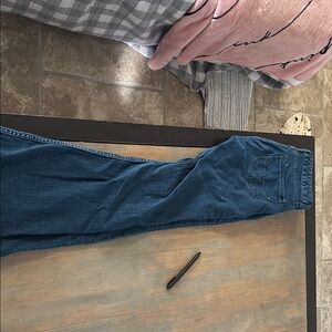 Kimes Ranch Blue Flare Wide Leg Jeans